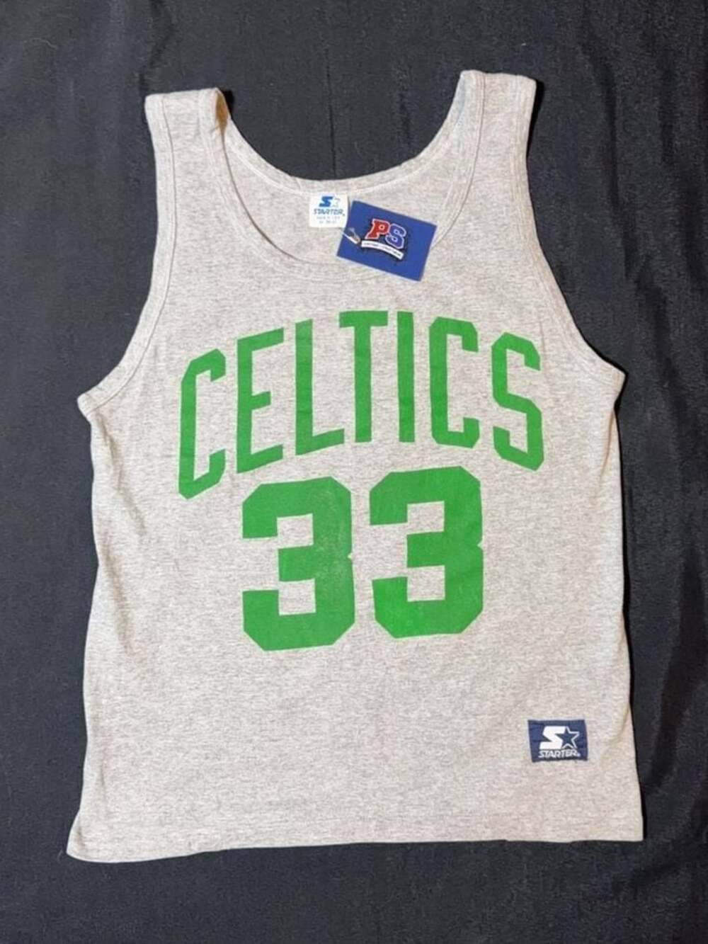 Vintage Starter Boston Celtics Larry Bird 33 Tank Top Size M
